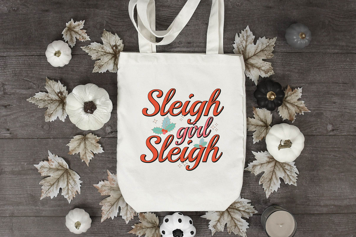 Retro Christmas Sublimation Bundle, a Seasonal Illustration by Craft Nest (Photo 5 of 11)