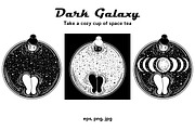 Dark Galaxy, an Object Graphic by Anastasia (Thumbnail 2 of 15)