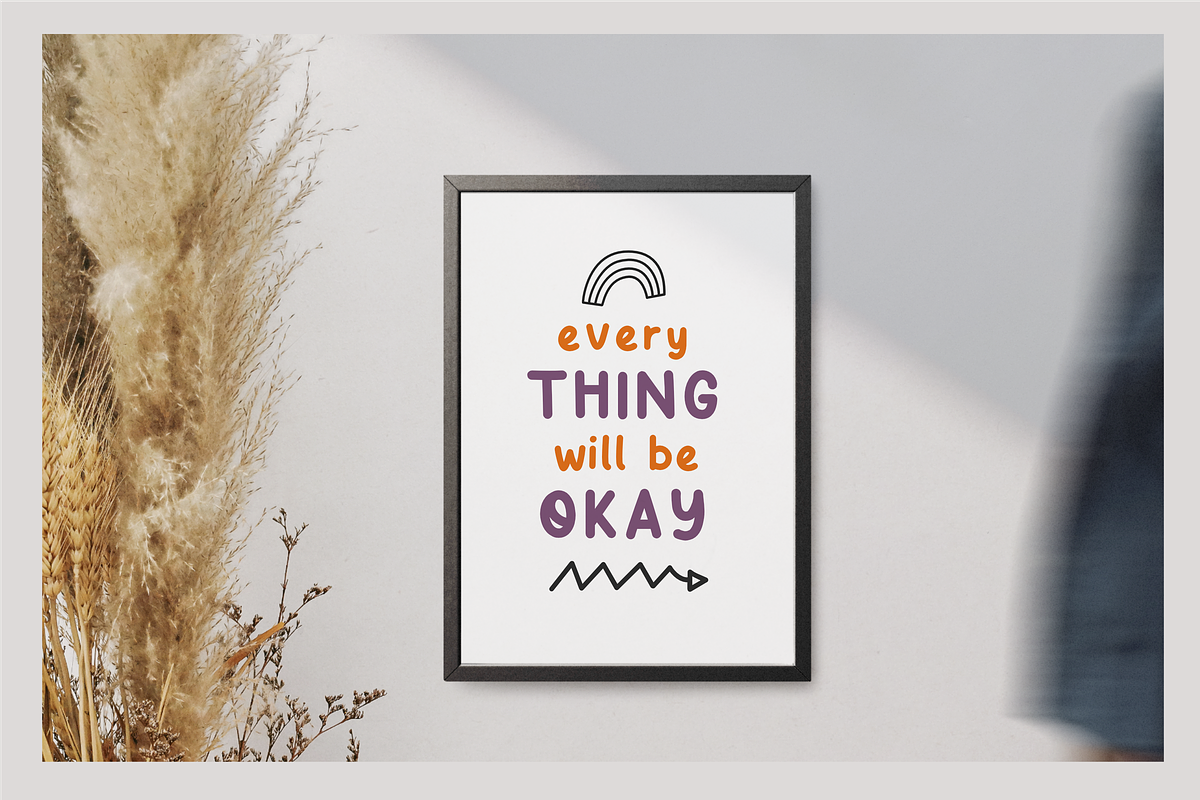 Simple Dough Handwriting Font, a Handwritten Font by Suntype | Sunshine Std (Photo 7 of 8)