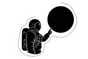 This vector astronaut artwork, an Illustration by Amazin_art (Thumbnail 9 of 30)