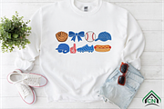 Mini Baseball Icons Machine Embroide, an Illustration by Craft Nest (Thumbnail 6 of 6)