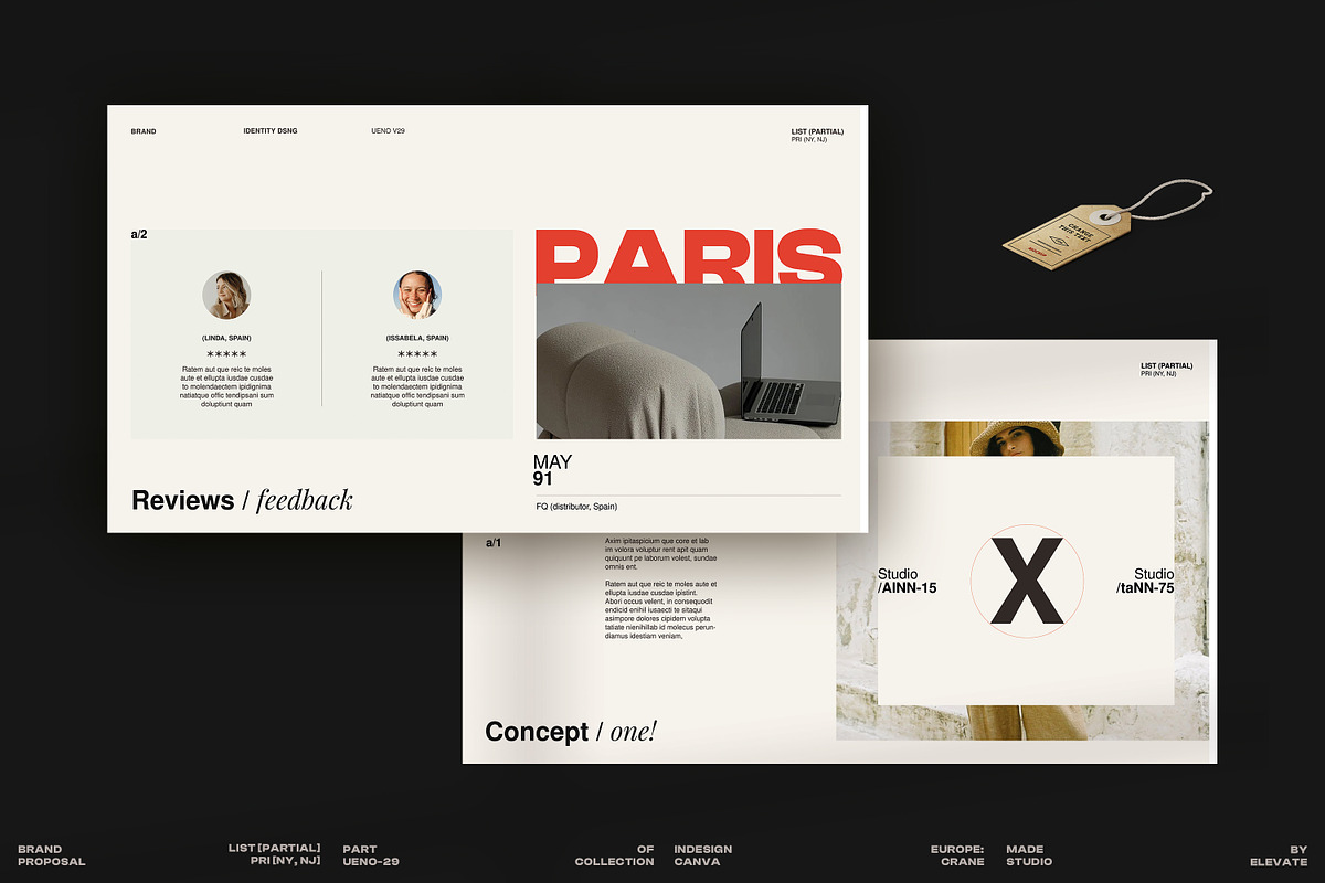 Brand Proposal Template, a Presentation Template by Studio Elevate (Photo 7 of 11)