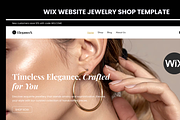 Luxury Gold Jewelry Wix Template, a Wix Template by Gsrwebdesign (Thumbnail 2 of 7)