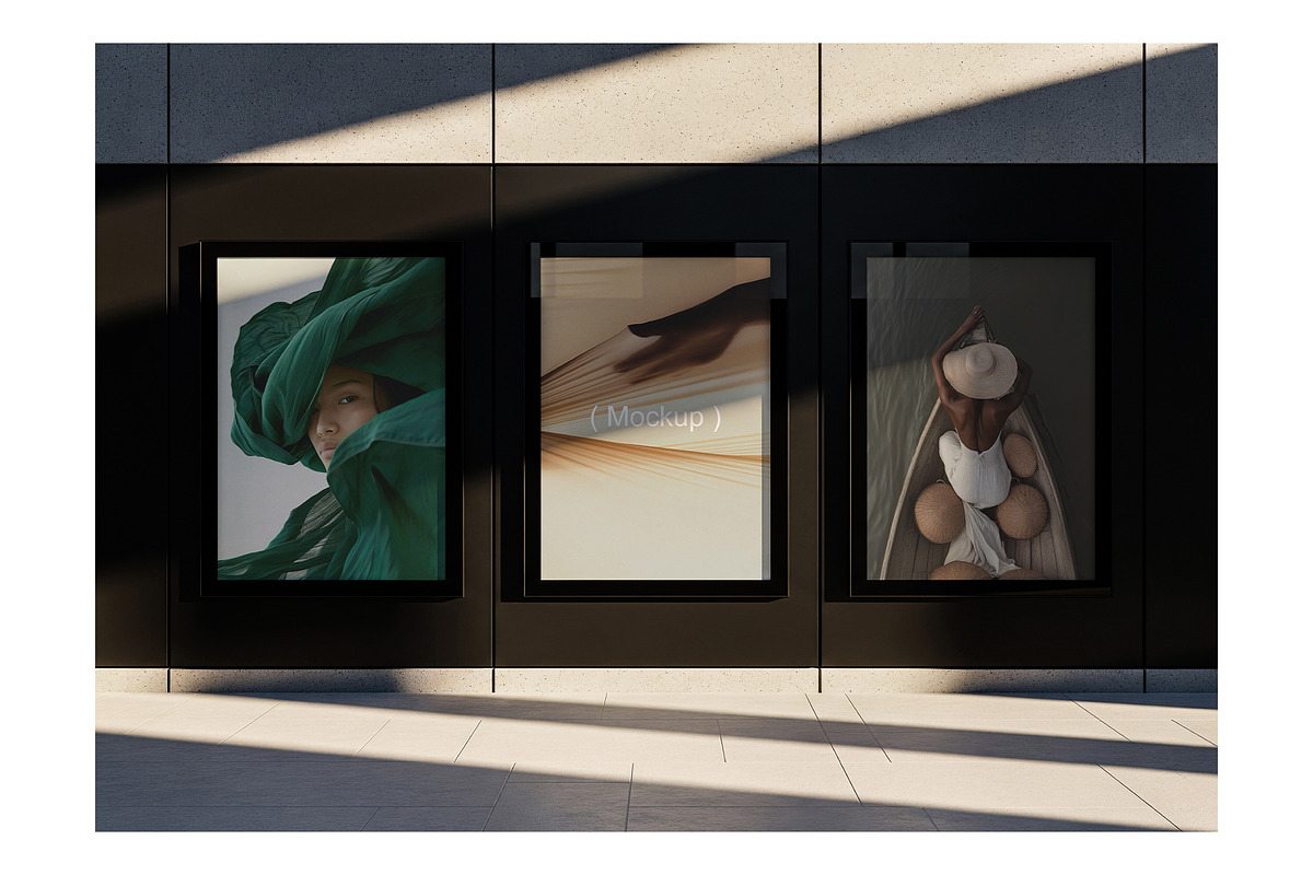 Frame & Board Mockup, an Advertising Mockup by Aquarianz Studio (Photo 4 of 8)