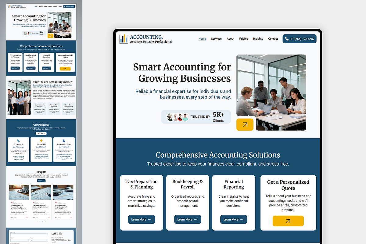 Accountant Wix Studio Website, a Wix Template by Kitteeh (Photo 9 of 10)