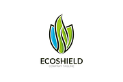 Eco Shield Logo Template, a Branding & Logo Template by Twelve.std (Thumbnail 2 of 2)
