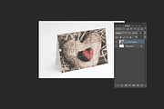 A2 Greeting card mockup invitation, a Print Template by Leo Flo Mockups (Thumbnail 3 of 5)