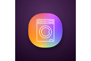 Washing Machine App Icon