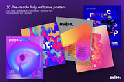 Pulse 287 PNG Elements + 30 Posters, an Object Graphic by Graphicdome (Thumbnail 22 of 27)