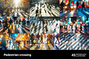 Pedestrian crossing. 45 images, a Person Illustration by Handmadefont (Thumbnail 10 of 11)