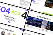 Eventas: Framer template for Events, a Landing Page Template by insaim (Thumbnail 2 of 4)