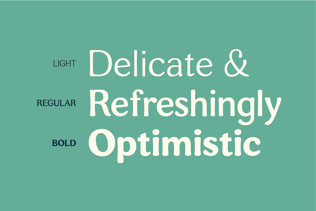 Heirloom: A Good-Natured Font preview 2