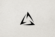 Minimalist Abstract Triangle Logo, a Branding & Logo Template by Luxury Logos (Thumbnail 4 of 4)