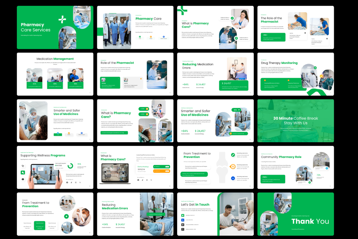 Pharma - Medical Pharmacy, a Presentation Template by Hammad Arif (Photo 2 of 2)