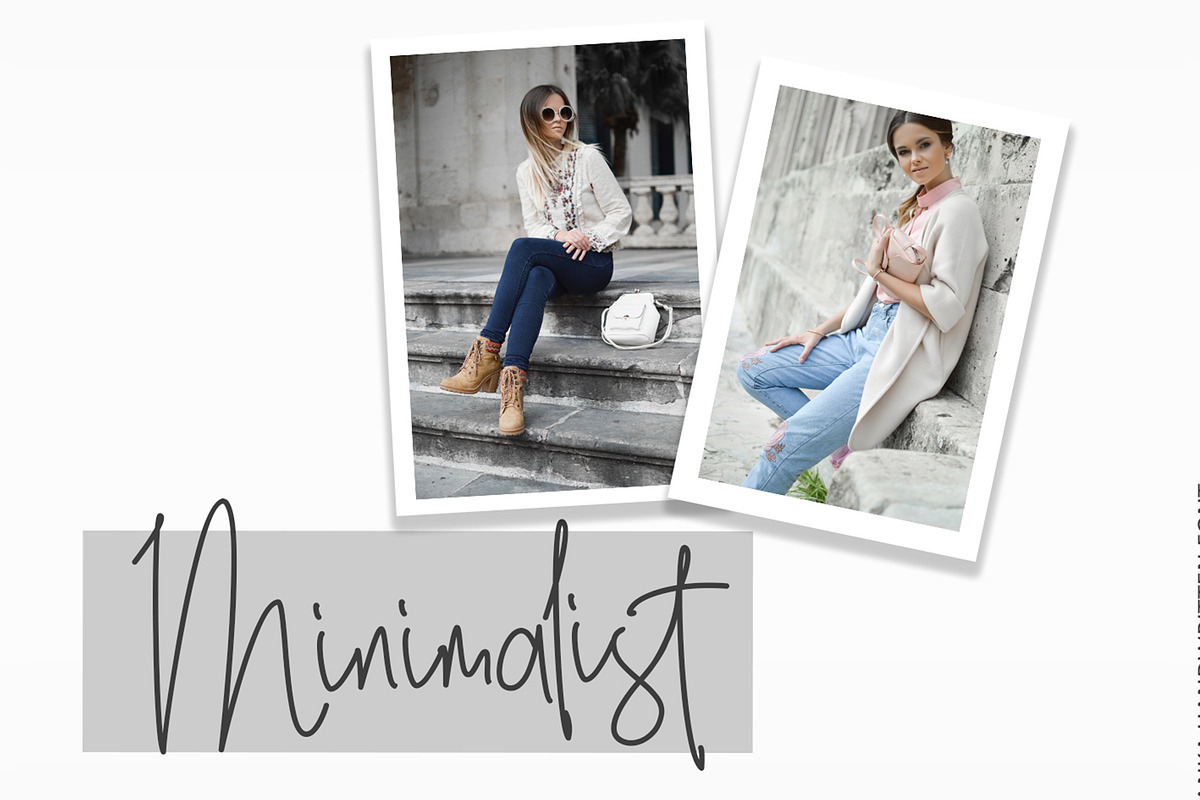 Bianka - Handwritten Font, a Script Font by Azcreative Studio (Photo 6 of 8)