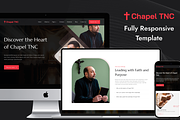 Chapel TNC - Church Website Template, a HTML Template by TNCFlow (Thumbnail 2 of 5)