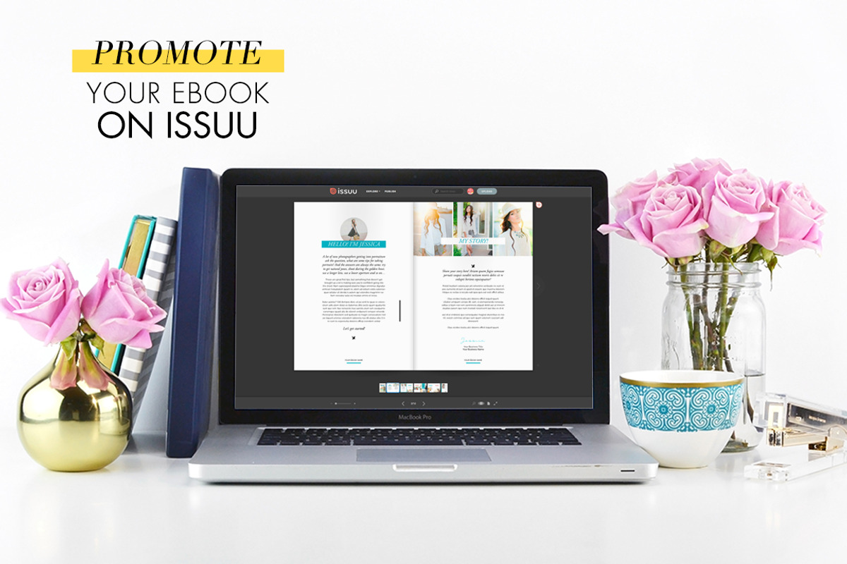 eBook Template - Canva, INDD & PSD, a Magazine Template by Little Sweet Designs (Photo 3 of 10)