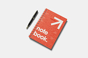 Modern Notebook Mockup For Branding, a Books & Magazine Mockup by bimockup (Thumbnail 3 of 6)