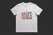 Bad Day To Be A Hotdog Embroidery, an Illustration by Purpose Ekbal (Thumbnail 2 of 3)