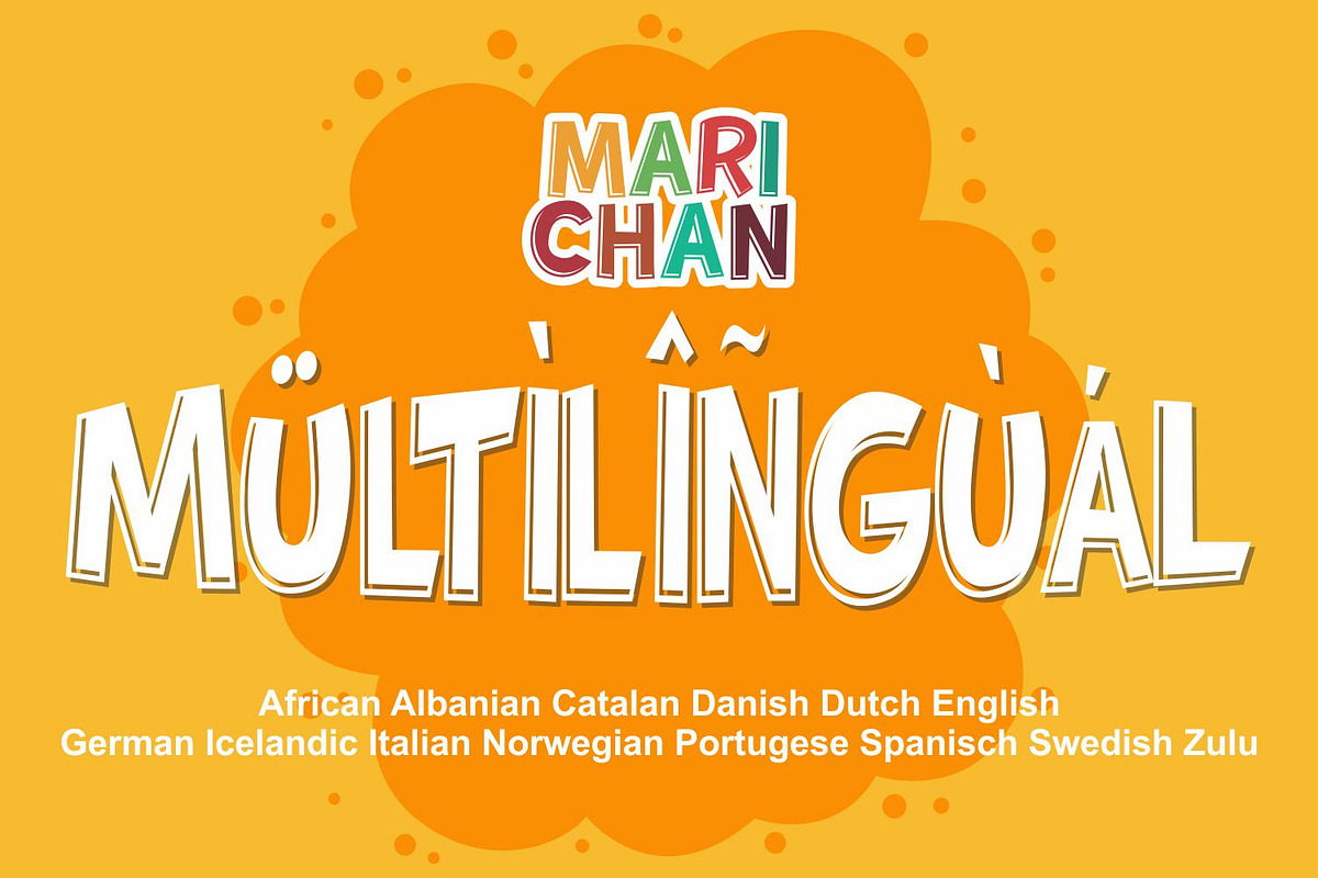 Marichan, a Font by Fachranheit Studio (Photo 8 of 9)