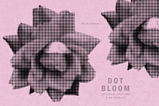Floral Halftone & Ink PNG Overlays, an Object Graphic by alonahaidash (Thumbnail 11 of 11)