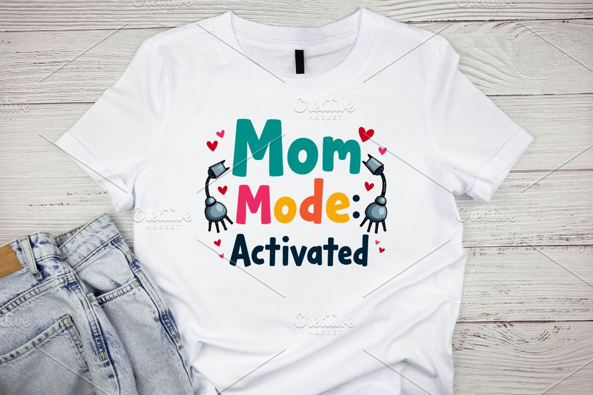Mom Mode Activated SVG, an Illustration by Awieee1 (Photo 2 of 4)