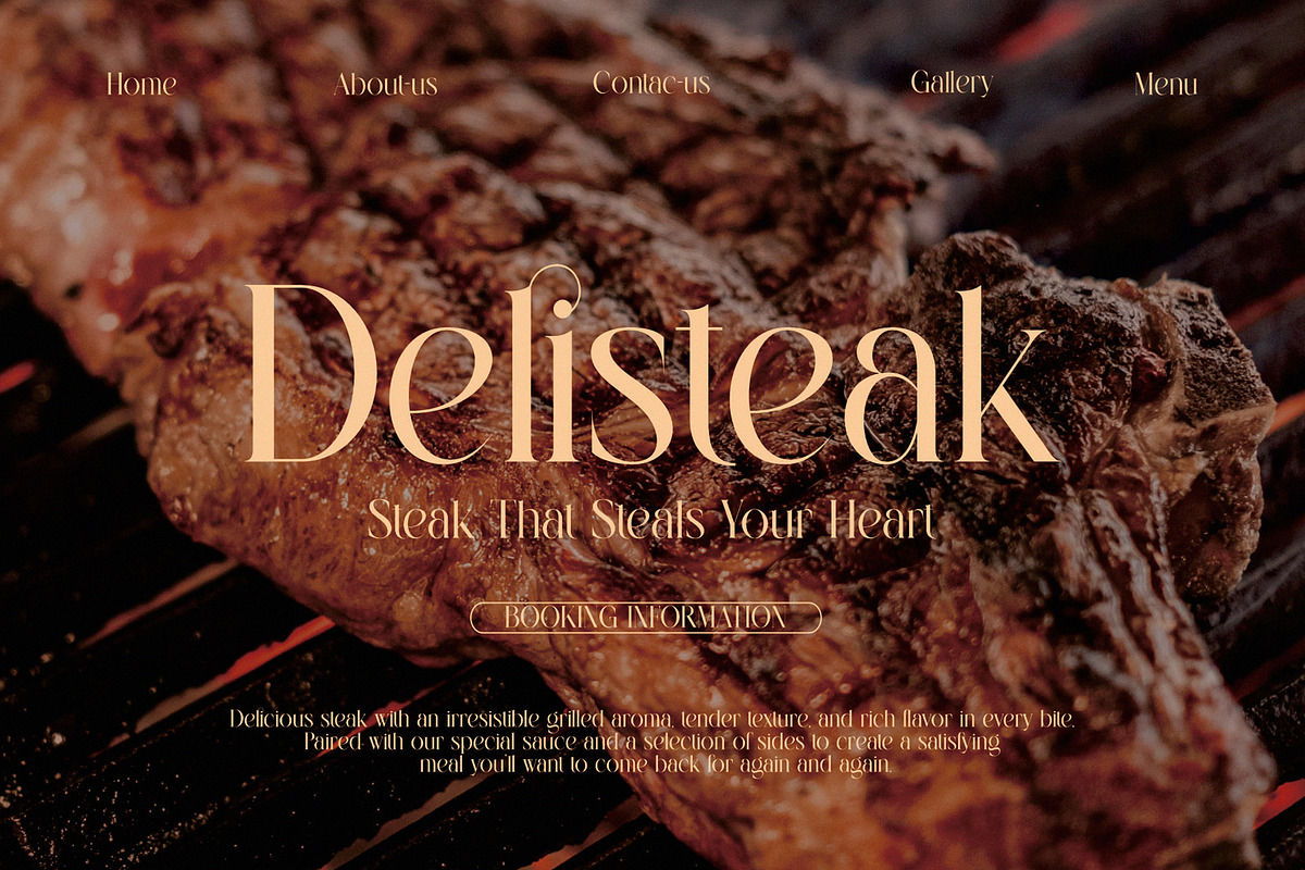 SALLINE — Modern Serif Typeface, a Serif Font by Alfinart (Photo 2 of 7)