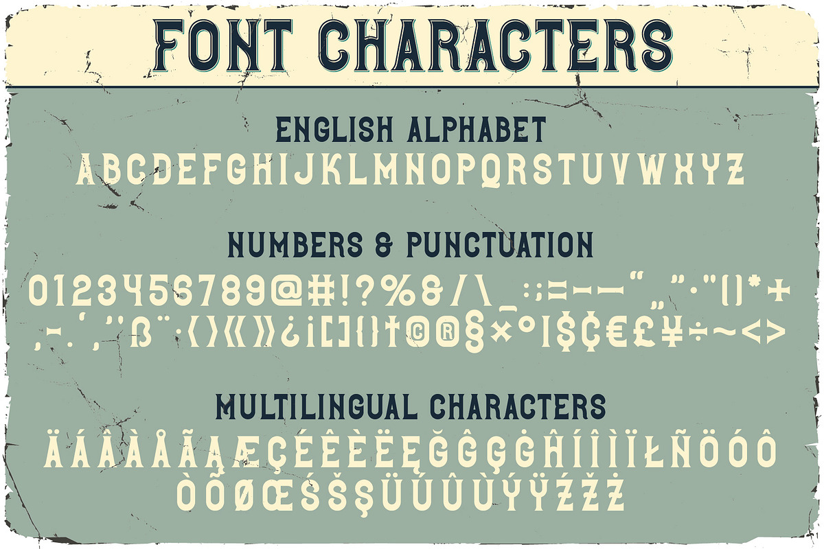 Fishman Vintage Font, a Blackletter Font by VozzyStock (Photo 2 of 9)