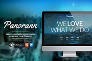 Panorann | Under Construction, a Bootstrap Template by ThemeBear (Thumbnail 1 of 2)