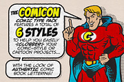 Comicon | Comic Type Pack!, a Sans Serif Font by StudioWorks (Thumbnail 10 of 10)