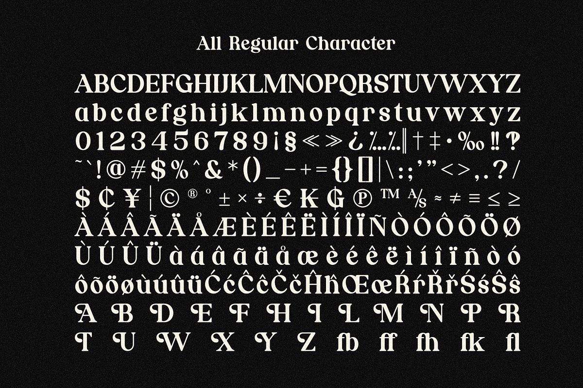 Nordhin - Classic Serif Display Font, a Serif Font by MaikoHatta (Photo 7 of 9)
