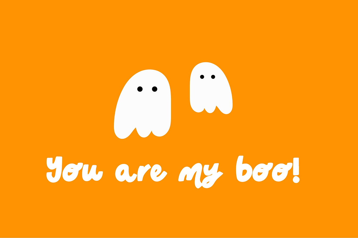 Little Ghosts Playful Font, a Font by Forth and Wild (Photo 3 of 7)