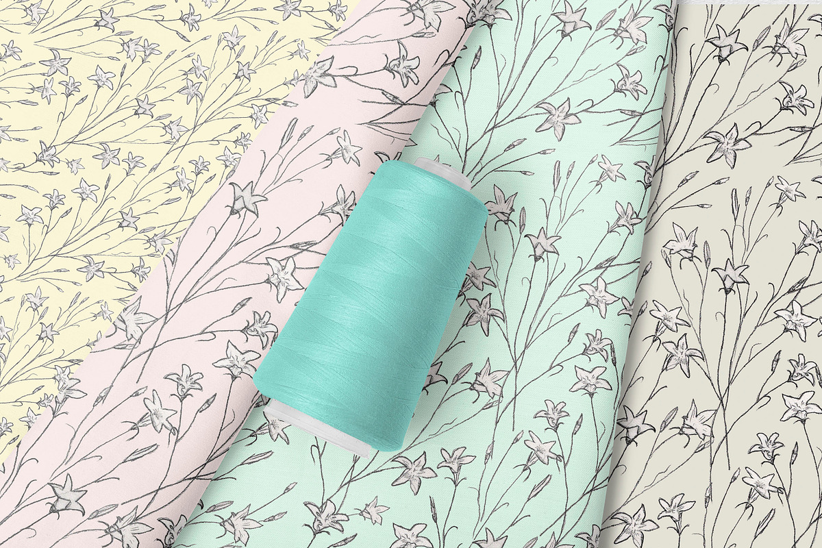 Seamless floral pattern 6 Jpeg 1Png, a Pattern Graphic by NatArt (Photo 4 of 4)