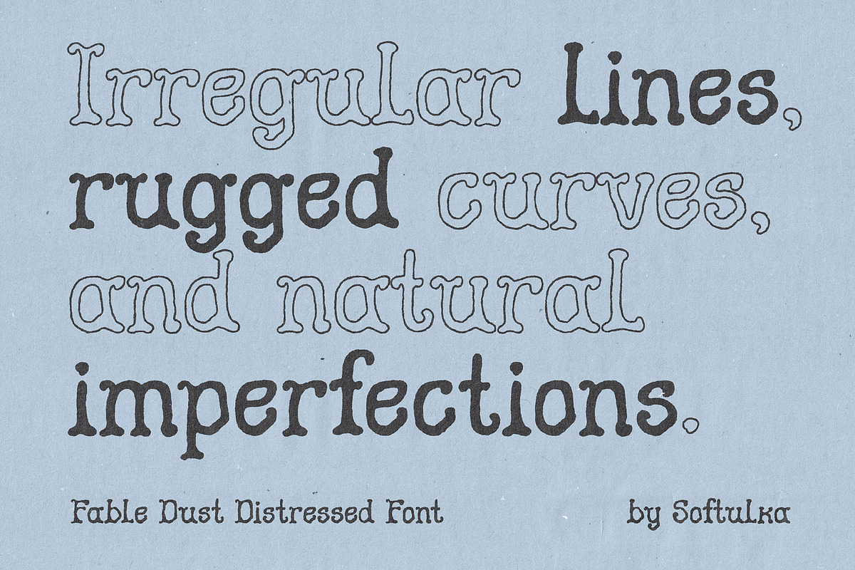 Fable Dust Typeface, a Serif Font by softulka (Photo 6 of 9)
