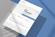 Project Proposal Template, Marketing, a Brochure Template by Niofix (Thumbnail 5 of 6)