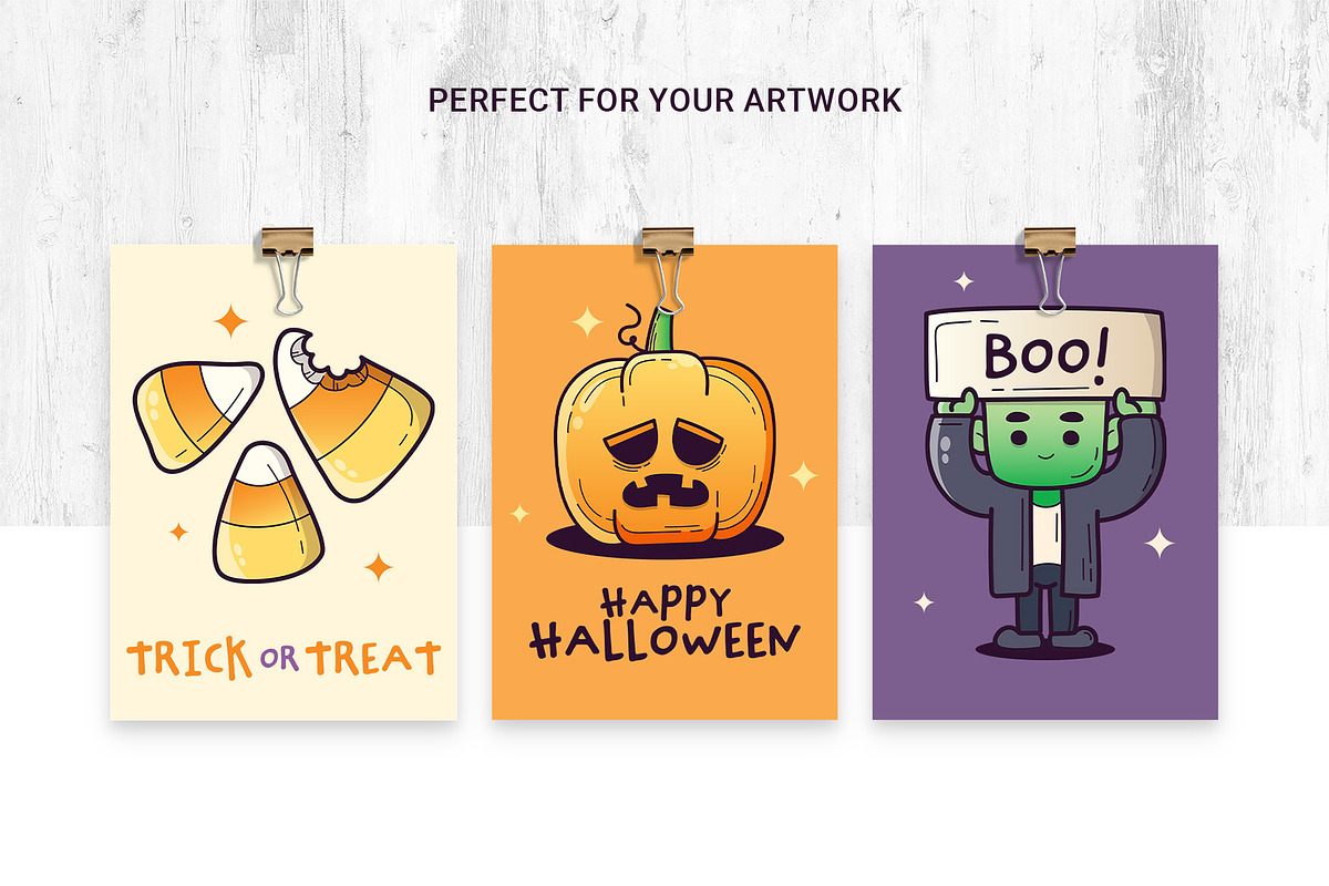 Halloween Clipart Illustration Pack, an Object Graphic by DesignerCandies (Photo 4 of 5)