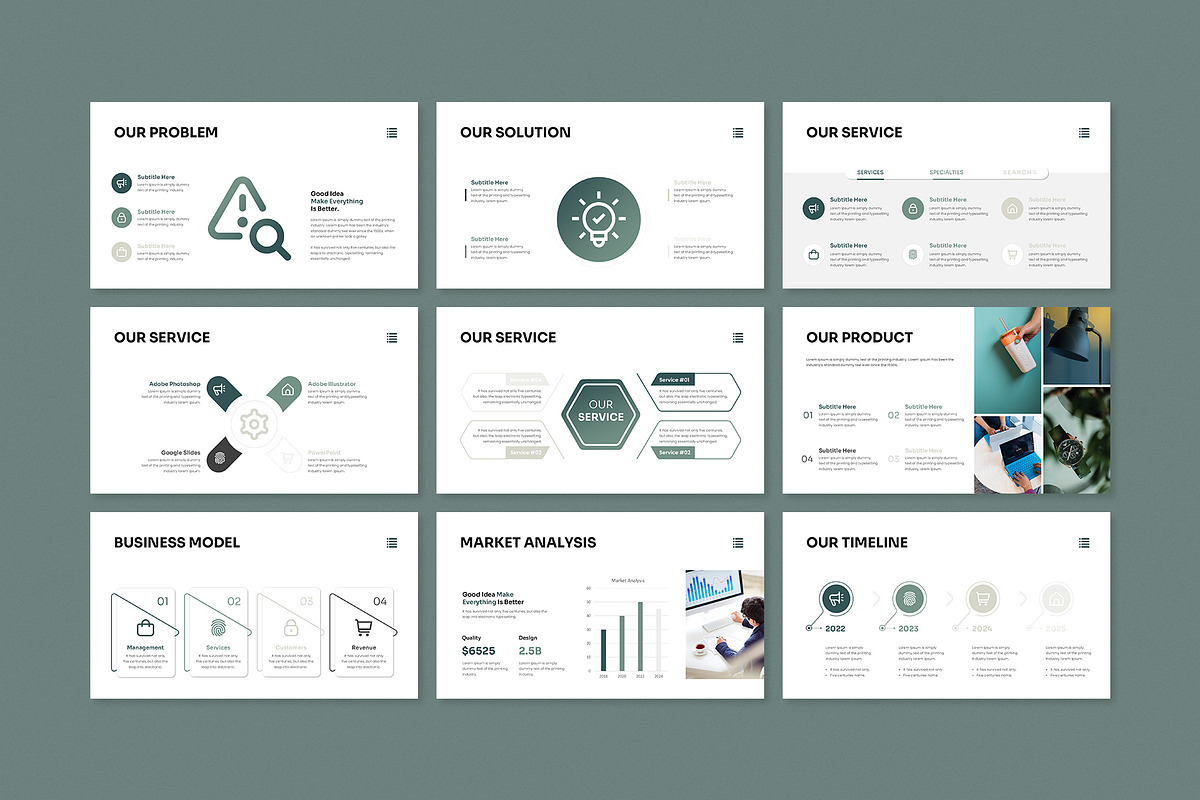 Pitch Deck Presentation preview 3