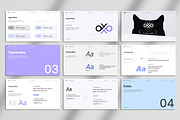 Brand Guideline PowerPoint Template, a Presentation Template by Aura Agency (Thumbnail 5 of 7)