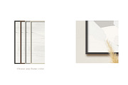 The Artisan Frame Mockup Kit, a Print Template by LINII (Thumbnail 6 of 8)