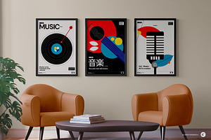 Posters Series Love Music - Vol.01