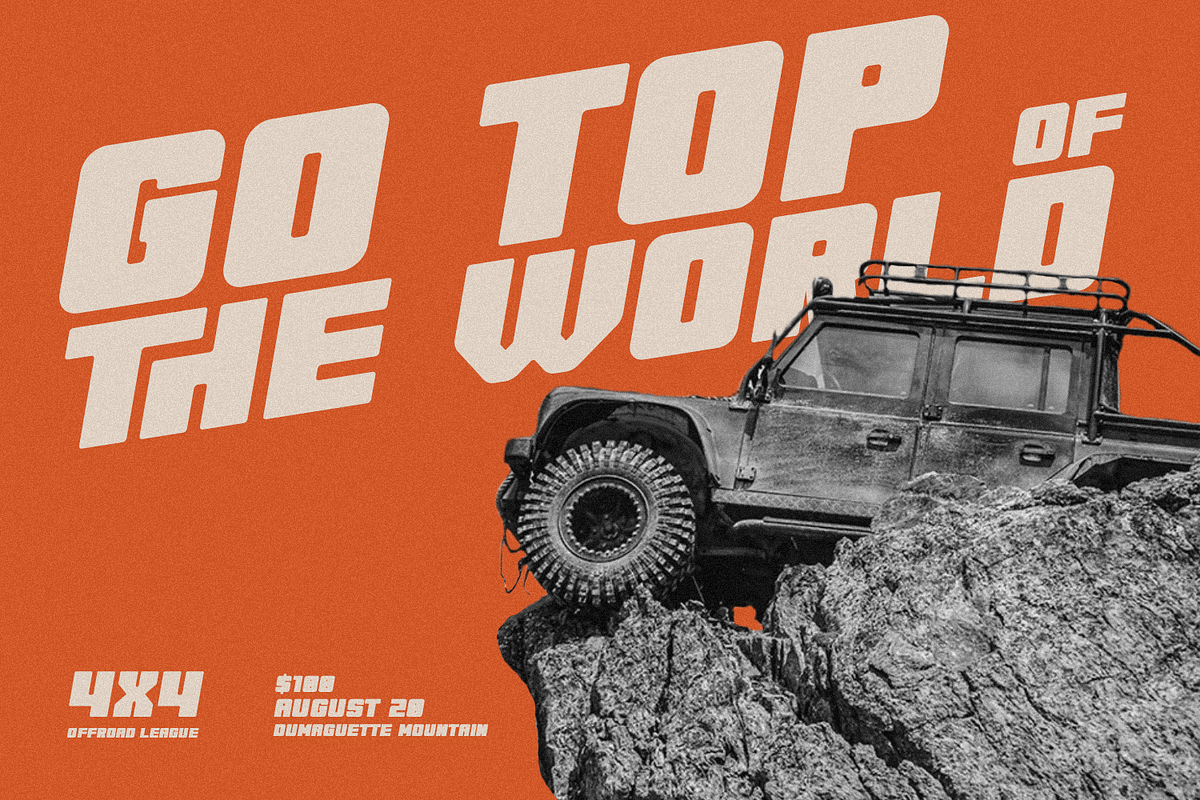 Vegapunk, a Font by FactoryType Studio (Photo 5 of 11)