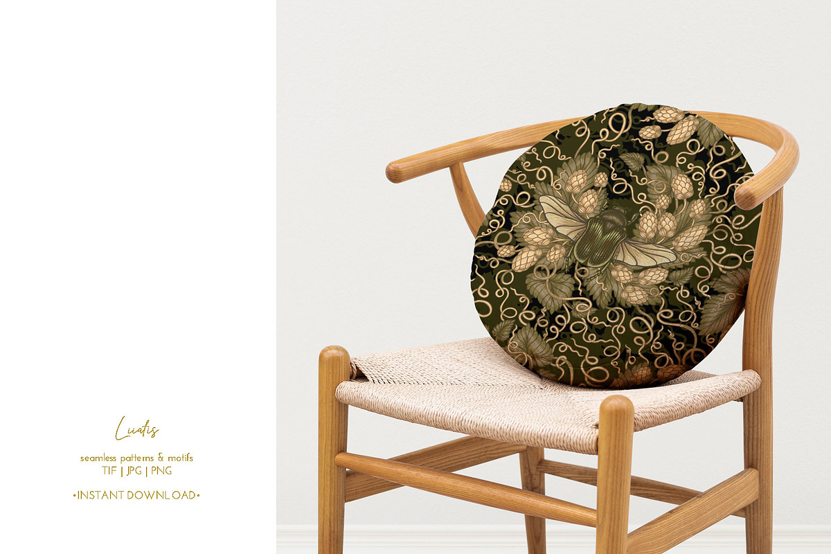 RICH HARVEST — Botanical Patterns, a Decorative Illustration by Liiafis (Photo 11 of 17)