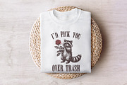 Funny Raccoon Valentines PNG, an Illustration by SharpMarketplace (Thumbnail 7 of 9)