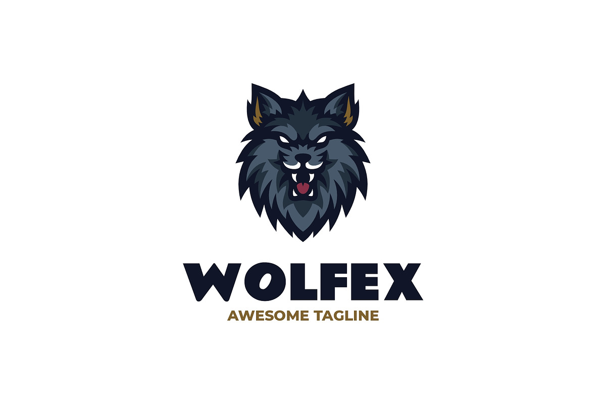 Wolf Mascot Logo Design, a Branding & Logo Template by Artnivora.Std