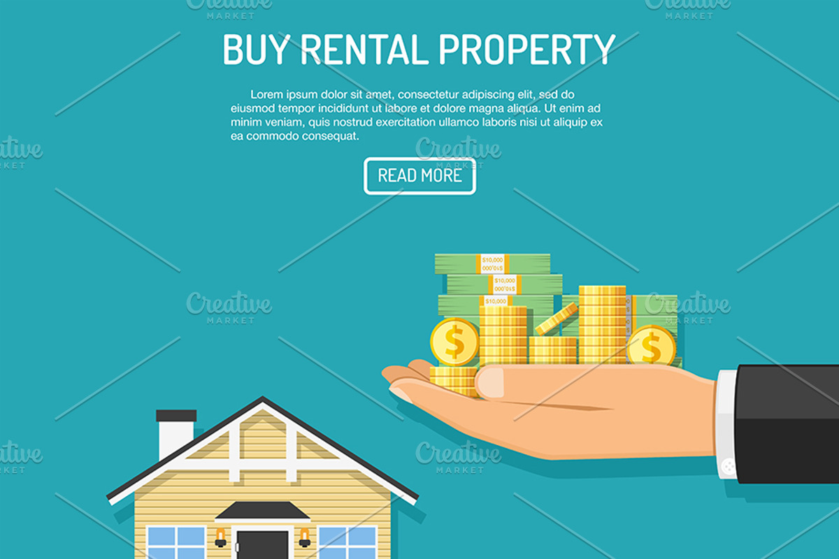 Buy and Rent Car and Real Estate, a Finance Illustration by TAlex (Photo 6 of 7)