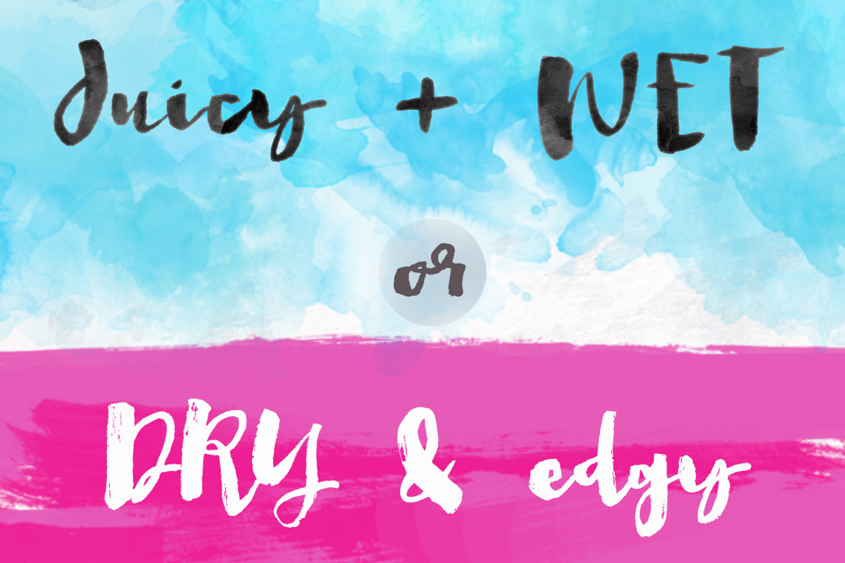 Snowberry - A Hand Painted Font preview 5