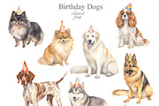 Birthday Dogs, an Animal Illustration by TheCuteShop (Thumbnail 5 of 8)