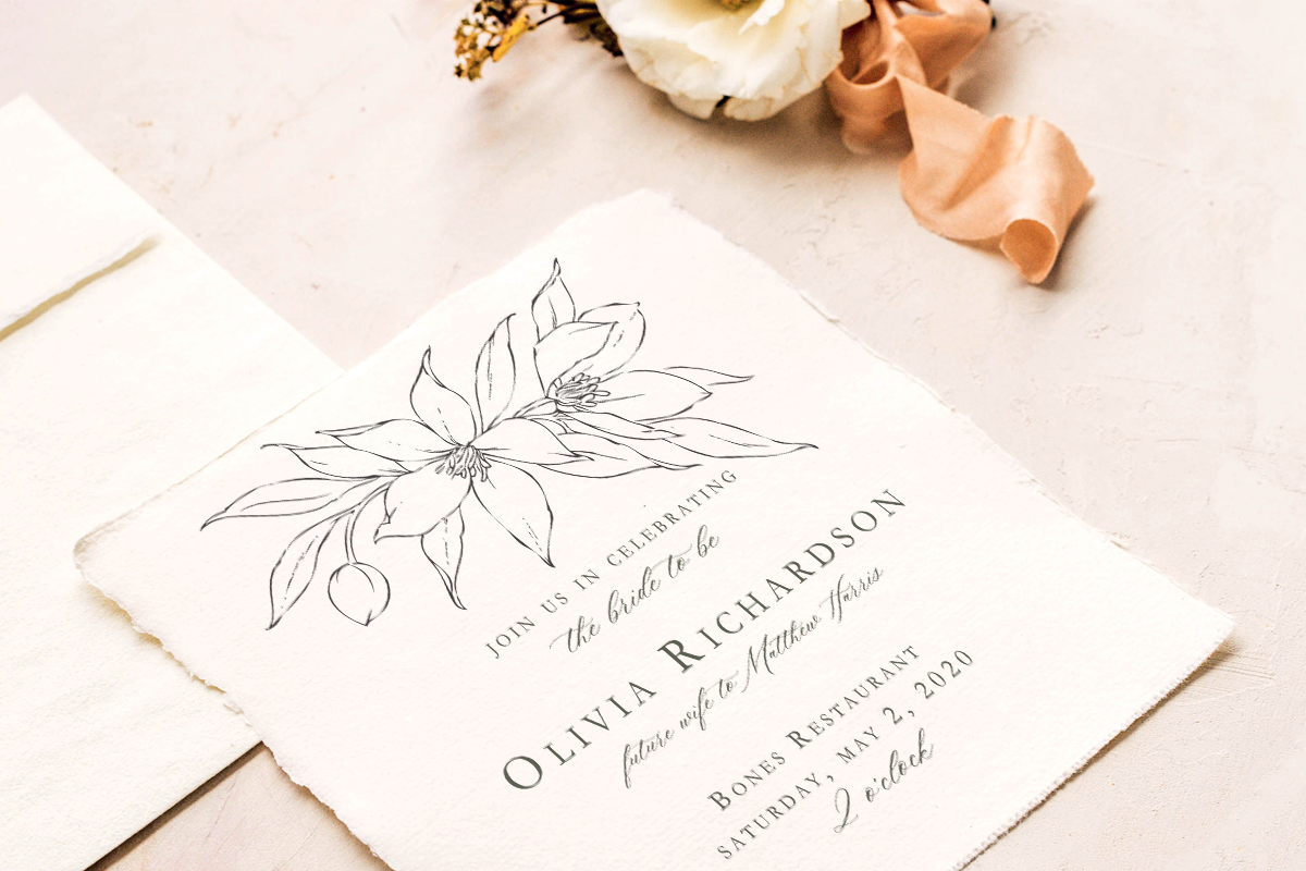 Illustrated Florals for Weddings, an Illustration by Blushed Design by Katrina (Photo 4 of 6)