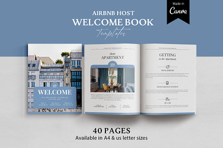 Airbnb Welcome Book Template CANVA