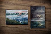 Hand Painted Watercolor Landscapes 1, a Texture Graphic by Design Panoply (Thumbnail 9 of 9)